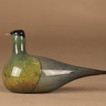 Nuutajärvi lintu , Sipi, suunnittelija Oiva Toikka, Sipi, signeerattu