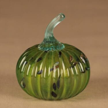 Nuutajärvi Pro Arte kurpitsa, signeerattu, suunnittelija Oiva Toikka, signeerattu, signeerattu