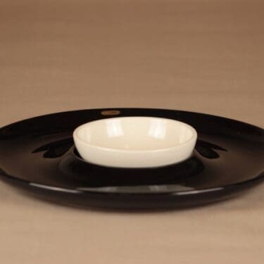 Arabia Roma tarjoiluvati kulholla, kaksi-osainen, suunnittelija Kati Tuominen-Niittylä, kaksi-osainen