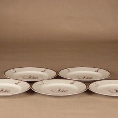 Arabia Diana lautanen, 20.5 cm, 5 kpl, suunnittelija , 20.5 cm