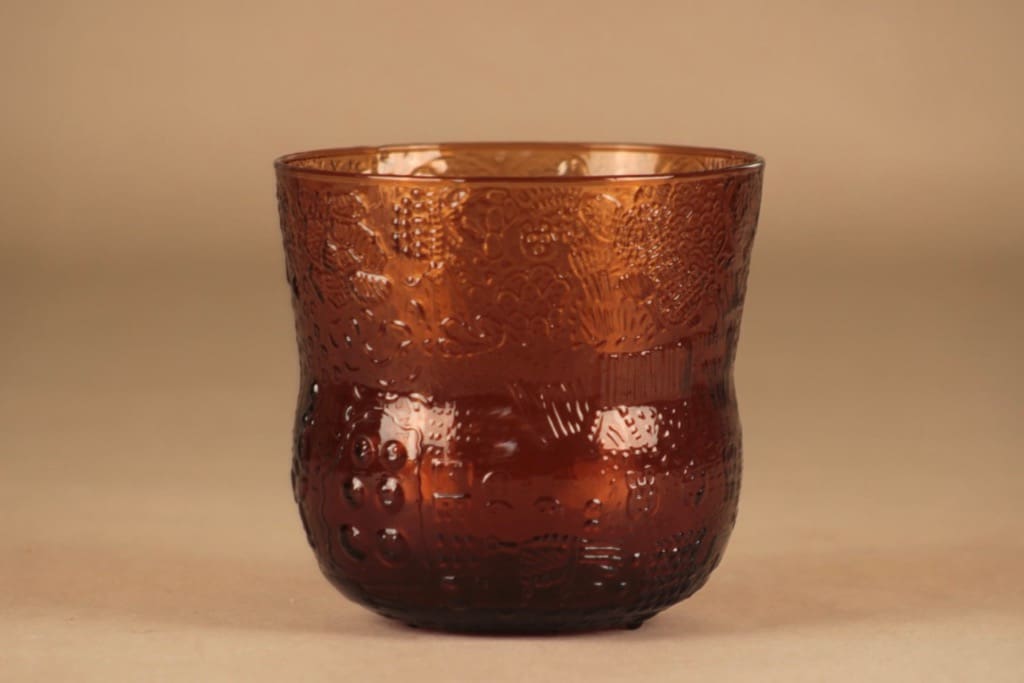 Nuutajärvi Fauna makeismalja, 1 l, suunnittelija Oiva Toikka, 1 l, eläin-aihe kuva 2