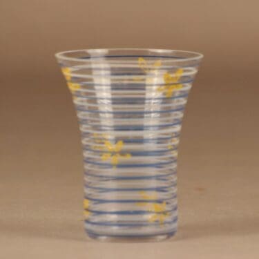 Iittala maljakko, käsinmaalattu, suunnittelija tuntematon, käsinmaalattu