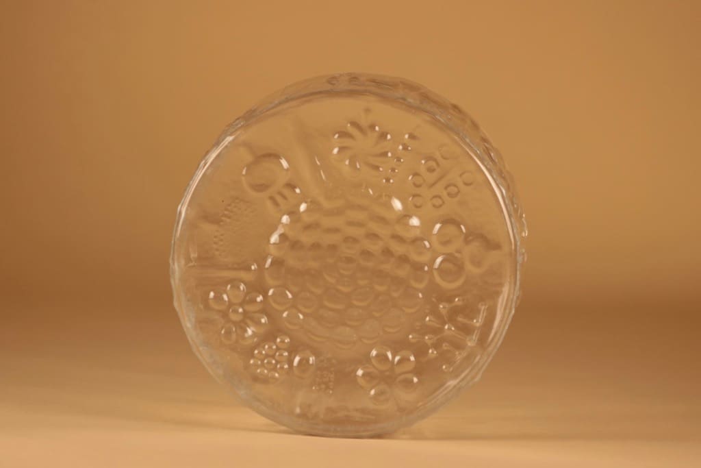 Nuutajärvi Flora malja, 2 l, suunnittelija Oiva Toikka, 2 l, kukka kuva 2