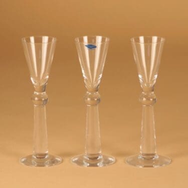 Nuutajärvi Lili valkoviinilasi, kirkas, 4 kpl, suunnittelija Heikki Orvola, 16 cl