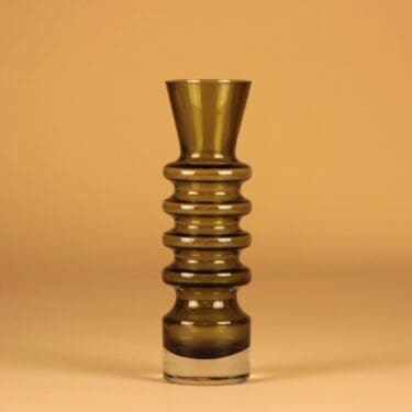 Riihimäen lasi Pagoda maljakko, Palazzo, suunnittelija Nanny Still, Palazzo